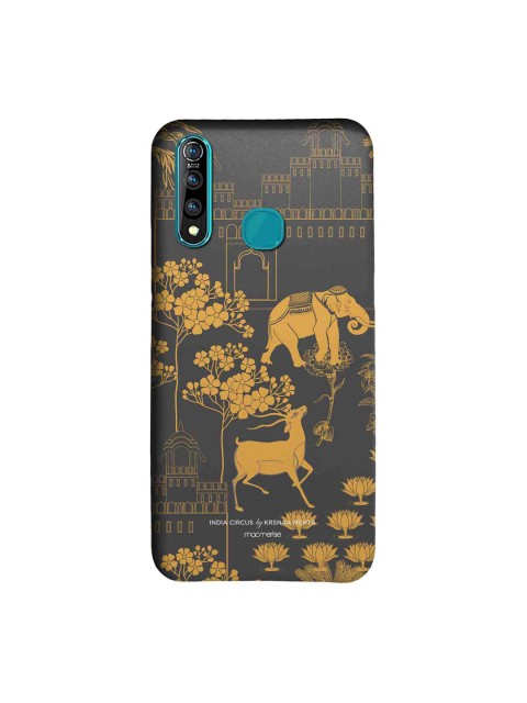

macmerise Grey & Yellow Regal Spectacle Sublime Vivo Z1 Pro Back Cover