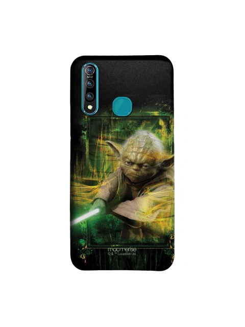 

macmerise Green & Beige Star WarsFurious Yoda Sublime Vivo Z1 Pro Back Cover