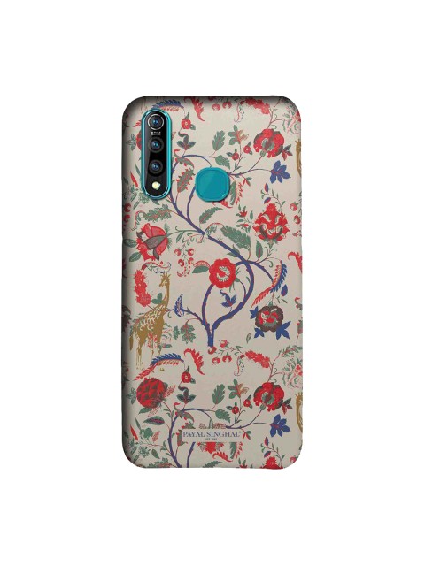 

macmerise White & Red Payal Singhal Giraffe Print Sublime Vivo Z1 Pro Case