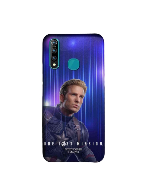 

macmerise Blue & Black One Last Mission Marvel Comics Sublime Vivo Z1 Pro Case