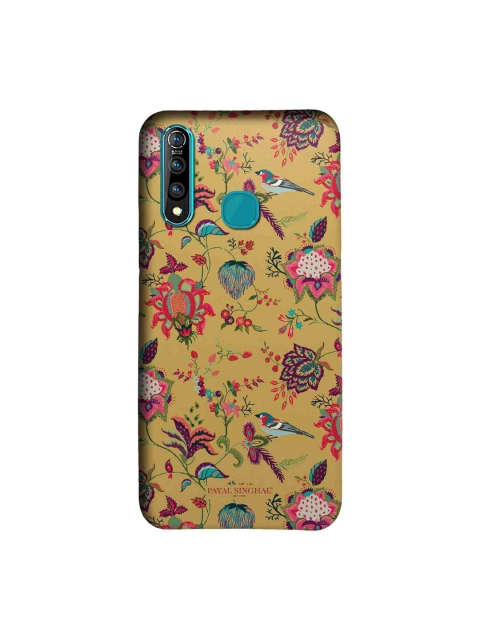 

macmerise Mustard Yellow & PinkPayal Singhal Chidiya Sublime Vivo Z1 Pro Back Cover