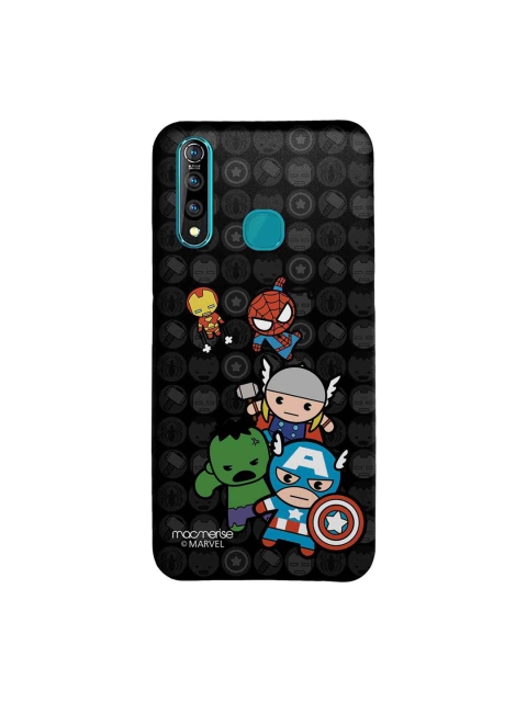 

macmerise Blue & Black Marvel Comics Kawaii Art Sublime Vivo Z1 Pro Case