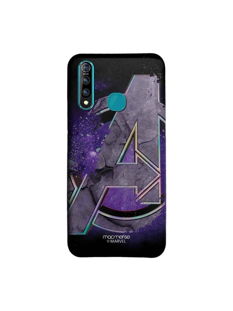 

macmerise Black & Purple Marvel ComicsEndgame Logo Sublime Vivo Z1 Pro Back Cover