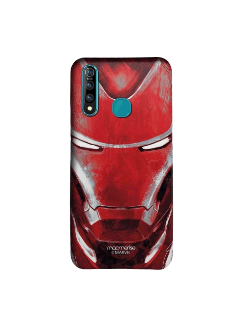 

macmerise Red & Grey Marvel Comics Charcoal Art Iron Man Sublime Vivo Z1 Pro Case