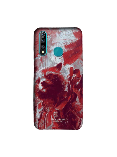 

macmerise Red & Grey Marvel Comics Charcoal Art Rocket Sublime Vivo Z1 Pro Back Cover