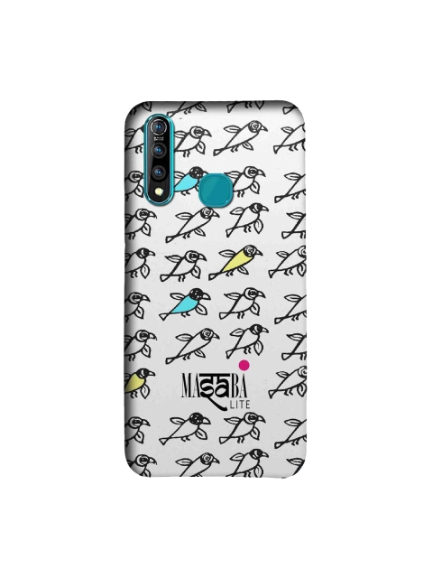 

macmerise White & Black Masaba Bird Print Sublime Vivo Z1 Pro Mobile Case
