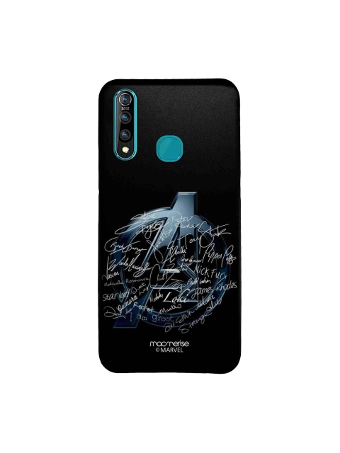 

macmerise Black & Blue Marvel Comics Avengers Nostalgia Sublime Vivo Z1 Pro Case