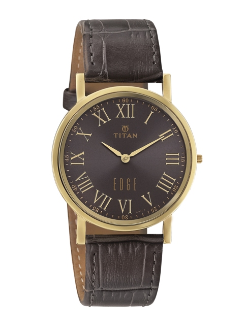 

Titan Edge Men Brown Analogue watch NL1595YL02