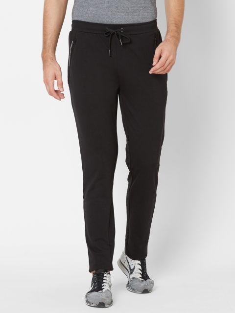 

Sweet Dreams Men Black Solid Slim-Fit Track Pants