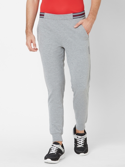 

Sweet Dreams Grey Melange Solid Slim-Fit Joggers