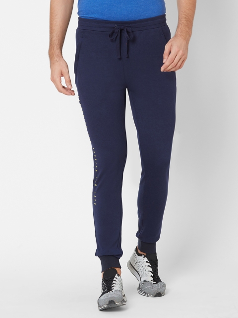 

Sweet Dreams Men Navy Slim Fit Solid Joggers, Navy blue