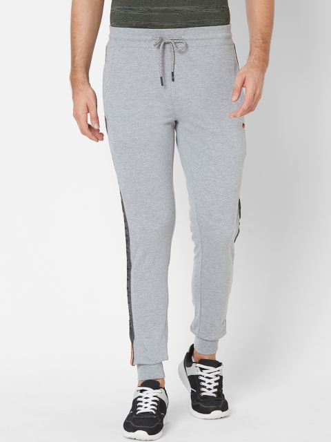 

Sweet Dreams Men Grey Melange Solid Slim Fit Athleisure Joggers