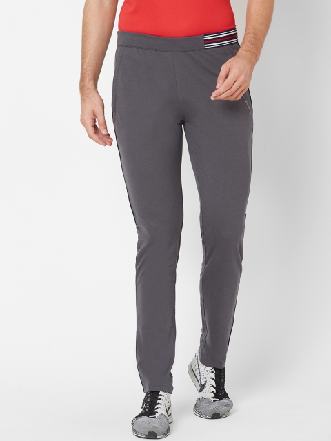 

Sweet Dreams Men Grey Slim-Fit Solid Track Pants