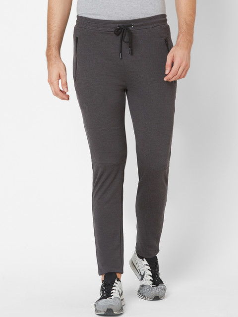 

Sweet Dreams Men Charcoal Grey Slim-Fit Solid Track Pants
