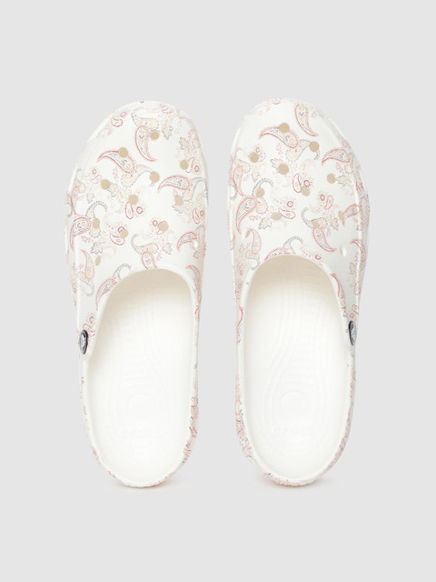 

Crocs Women White Printed Flats