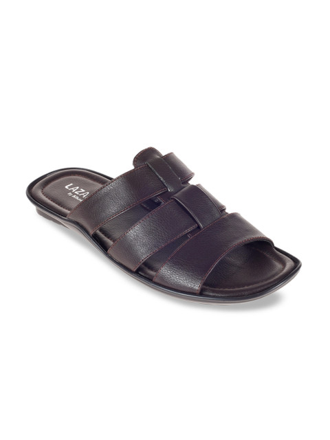 

Khadims Men Brown Comfort Sandals