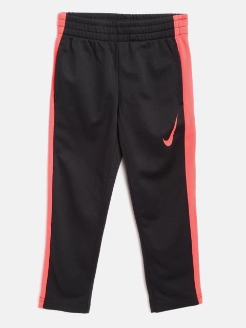

Nike Boys Black & Red Performance Knit Solid Slim Fit Track Pants