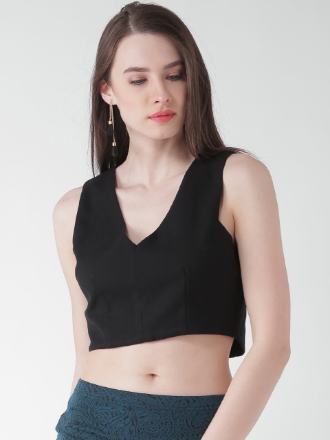 

FOREVER 21 Black Crop Top