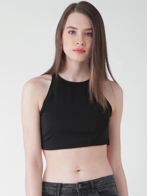 

FOREVER 21 Black Crop Top