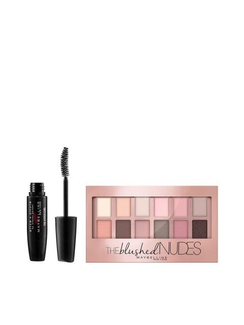 

Maybelline New York Set of Eyeshadow Palette & Hypercurl Waterproof Mascara, Multi
