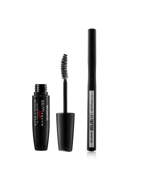

Maybelline New York Line Tattoo High Impact Liner & Hypercurl Waterproof Mascara, Black
