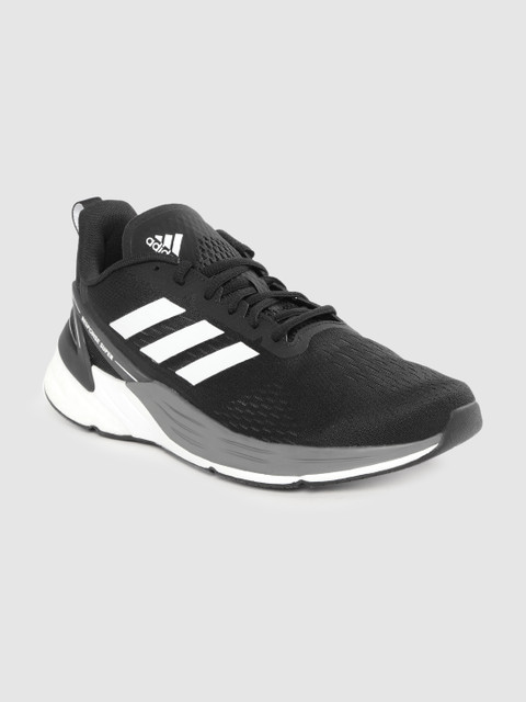 

ADIDAS Men Black Woven Design Response Super Running Shoes