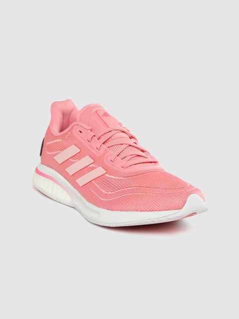 

ADIDAS Women Peach-Coloured Woven Design Supernova Running Shoes