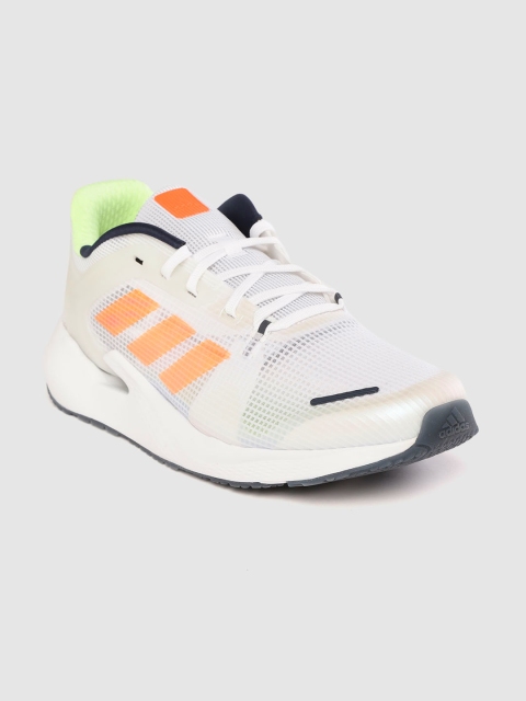 

ADIDAS Men White Woven Design Alphatorsion Running Shoes