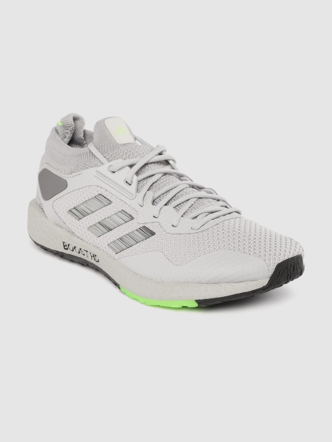 

ADIDAS Men Grey Woven Design Pulseboost HD Running Shoes