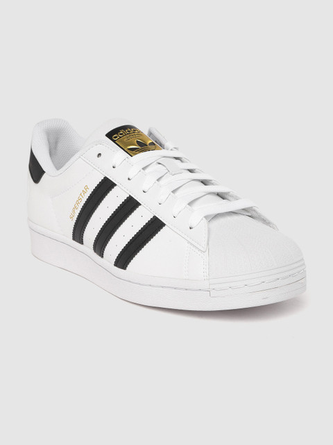 

ADIDAS Originals Men White Solid Superstar Vegan Sneakers