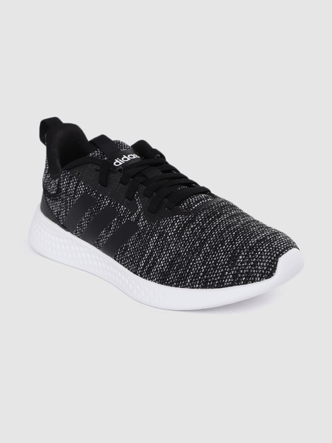 

ADIDAS Men Black & White Puremotion Woven Design Running Shoes