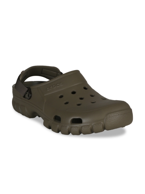

Crocs Unisex Brown Solid Clogs