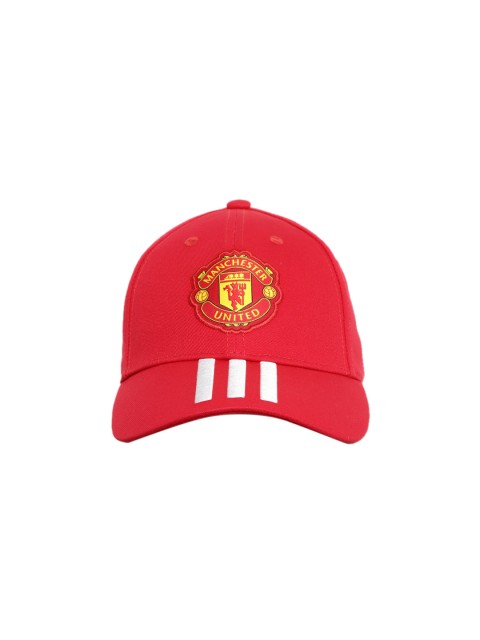 

ADIDAS Men Red & Yellow Manchester United Baseball Cap