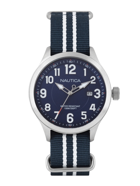 

Nautica Men Navy Dial Watch NAI11509G, Navy blue