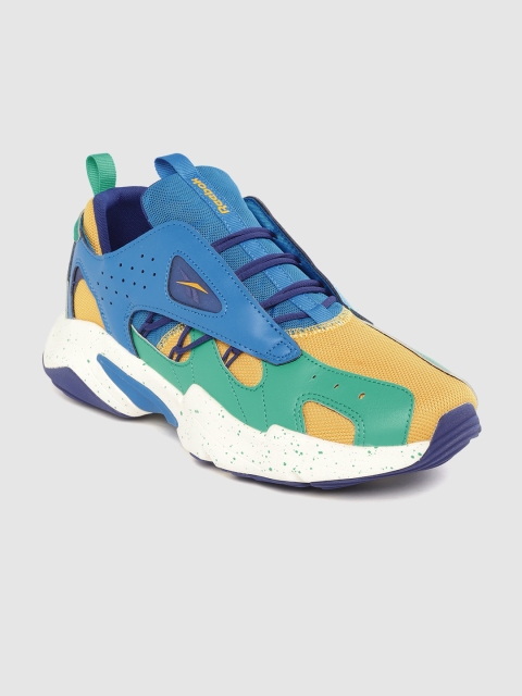 

Reebok Classic Unisex Yellow & Green Colourblocked Royal Turbo Impulse 2.0 Sneakers