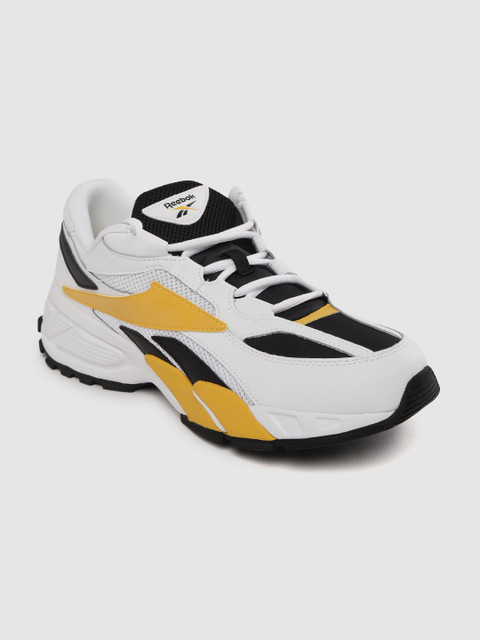 

Reebok Classic Unisex White & Black Colourblocked Evzn Sneakers