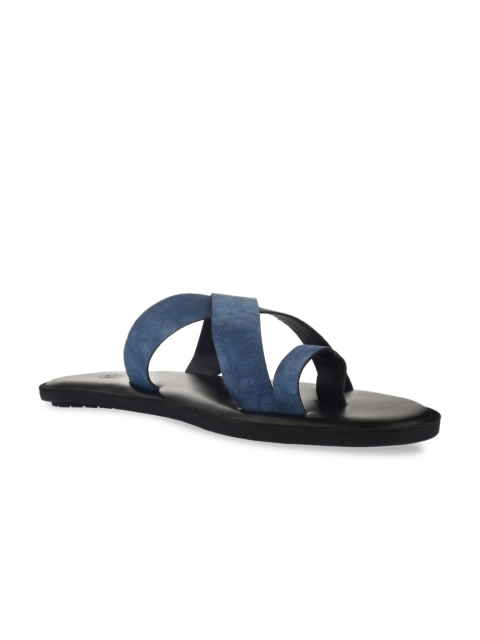 

WCFC Men Blue & Black Comfort Sandals