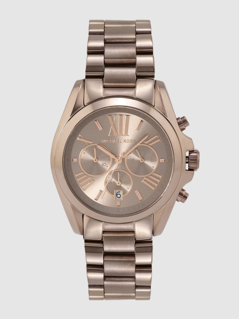

Michael Kors Women Bronze-Toned Chronograph Watch MK6247