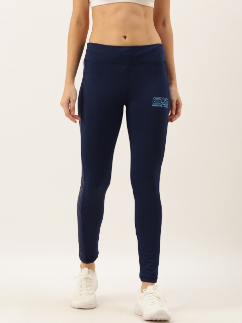 

Proline Active Women Blue Solid Performance Fit Cropped Tights