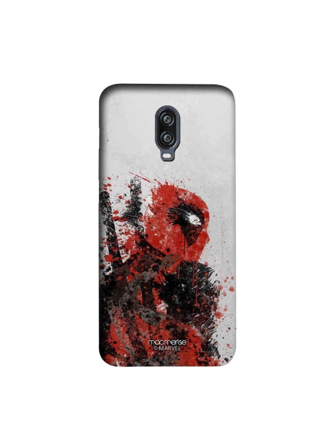 

macmerise White & Red Marvel Comics Pool Strokes Sublime OnePlus 6T Back Case