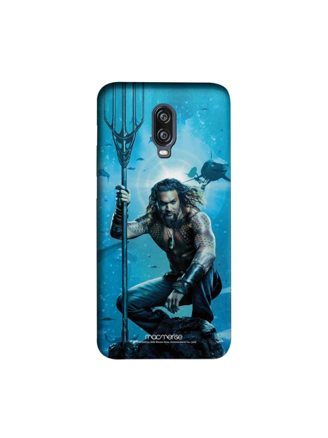 

macmerise Blue & Black Aquaman Printed OnePlus 6T Back Case