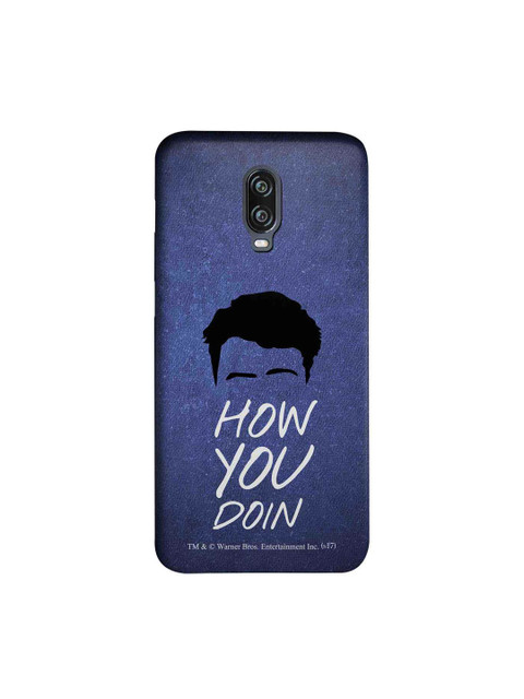 

macmerise Blue & Black Friends How You Doin Sublime OnePlus 6T Back Cover