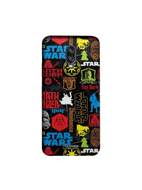 

macmerise Black & Red Star Wars Mashup Sublime Sublime OnePlus 6T Back Case