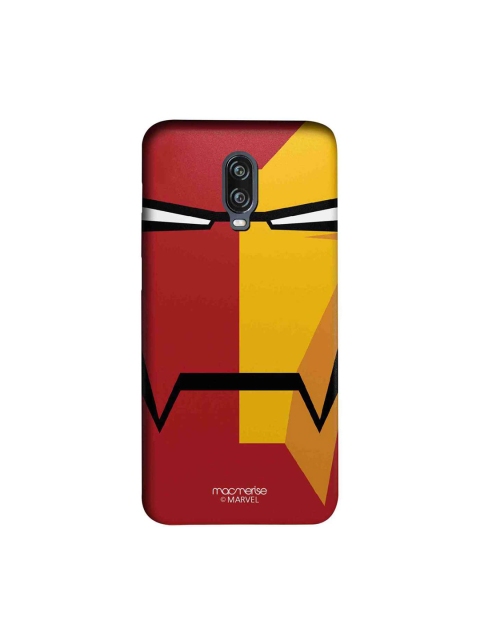 

macmerise Red & Yellow Ironman Printed OnePlus 6T Mobile Case