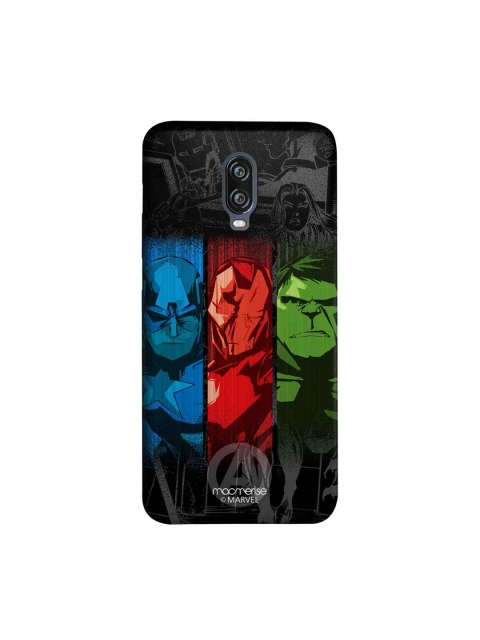 

macmerise Black & Red Marvel Comics Avengers Sketch Sublime OnePlus 6T Back Case