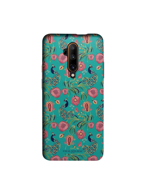 

macmerise Green & Red Payal Singhal Aar & Mor Sublime OnePlus 7T Pro Mobile Case