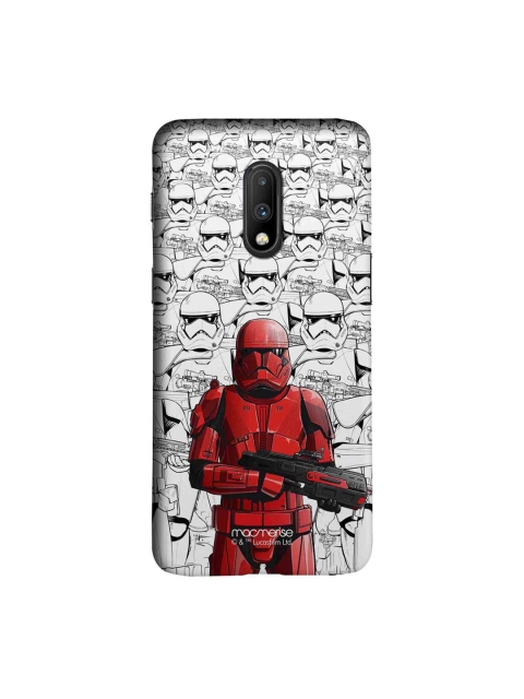 

macmerise White & Red Star Wars Sith Troopers OnePlus 7 Back Case