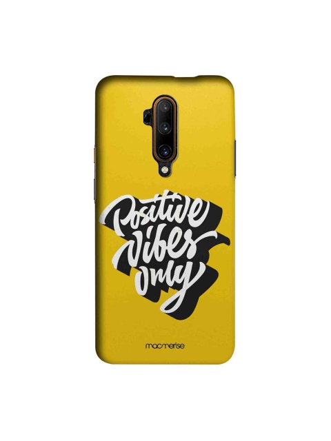 

macmerise Yellow & White Positive Vibes Sublime OnePlus 7T Pro Back Case