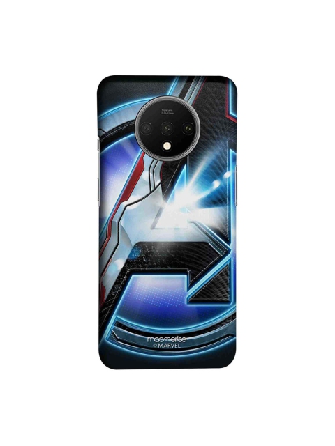 

macmerise Grey & Blue Marvel Comics Endgame Logo Sublime OnePlus 7T Back Case