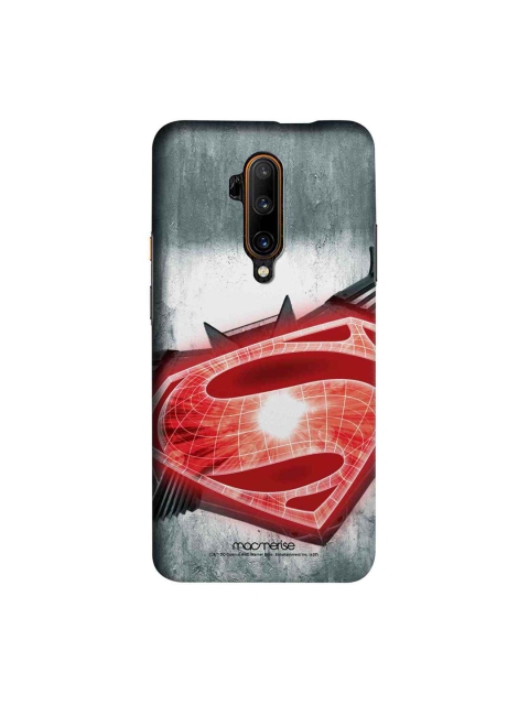 

macmerise Grey & Red DC Comics Legends Will Collide Sublime OnePlus 7T Pro Back Case